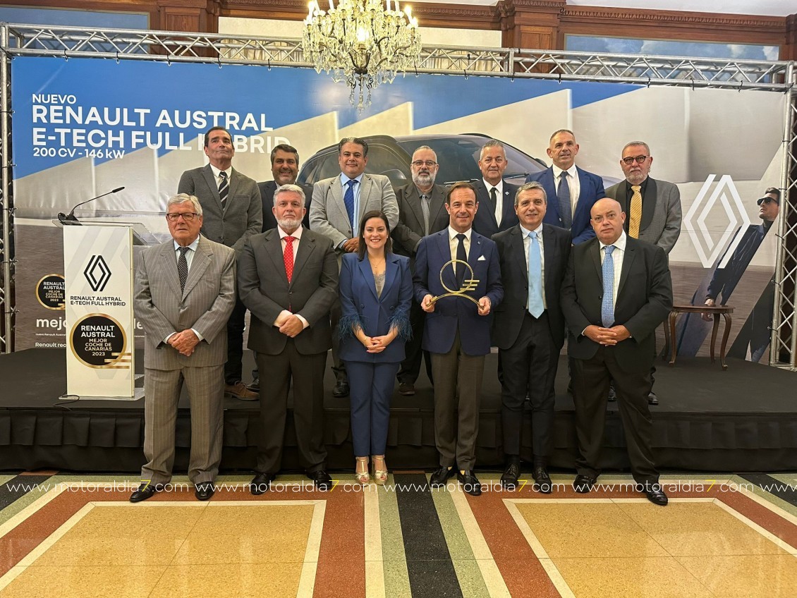 “Mejor coche de Canarias 2023” el Renault Austral ya tiene su galardón