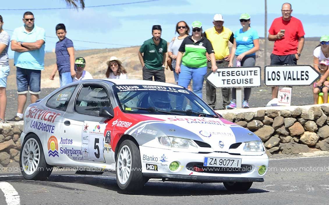Ramos y Guerra lideran el Campeonato BP de Rallys