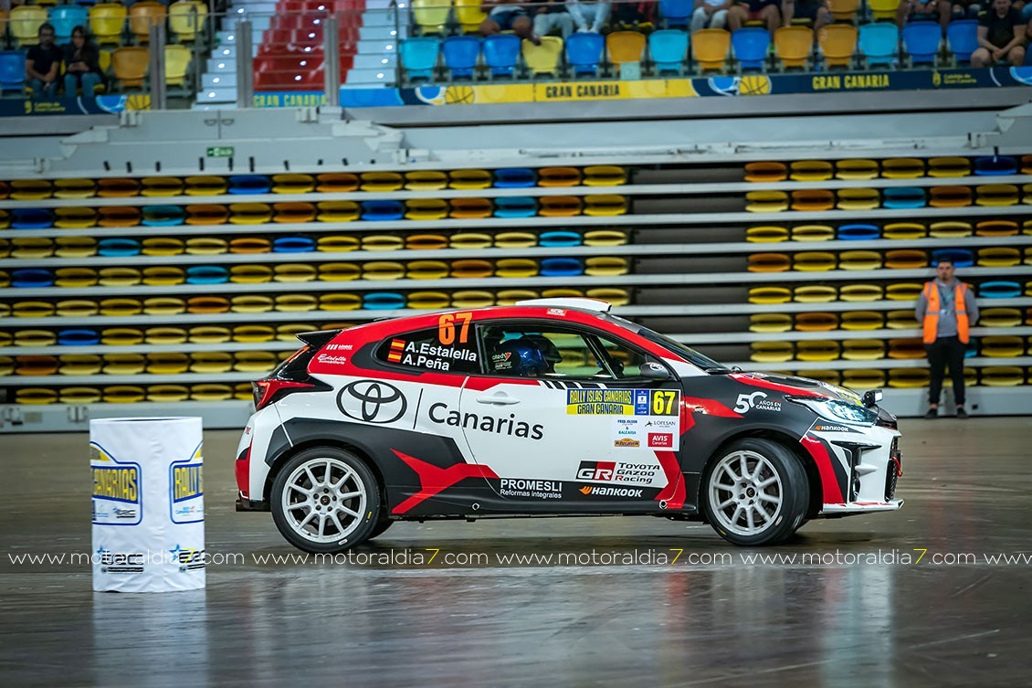 Antonio Estalella y Antonio Peña  “Ha sido un rally muy duro”