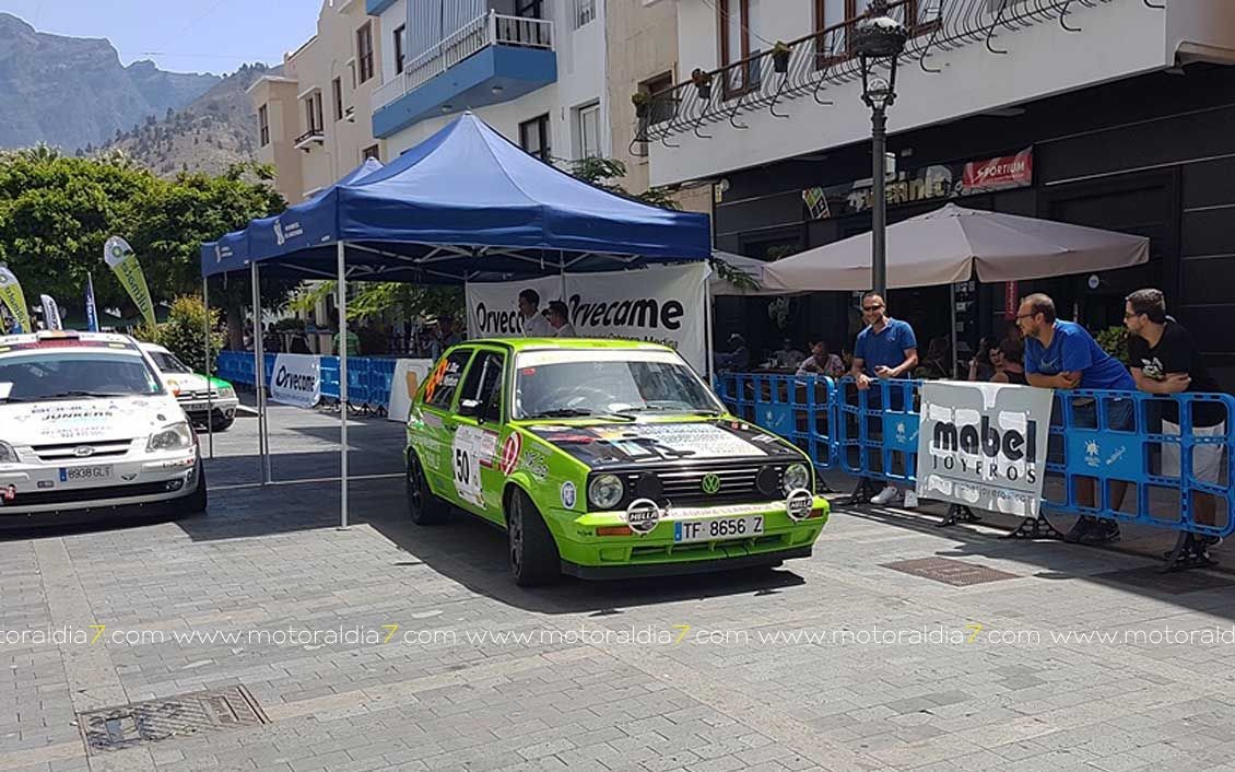 Suspendidos los tramos nocturnos del Rally Senderos de La Palma