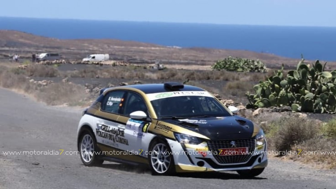 Lemes y Martín, siguen sumando victorias, hoy en el Rallysprint Tomás Viera