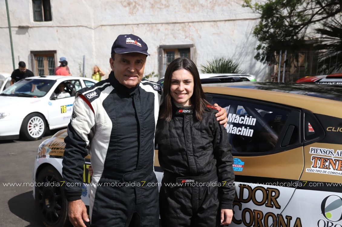 Lemes y Martín, siguen sumando victorias, hoy en el Rallysprint Tomás Viera
