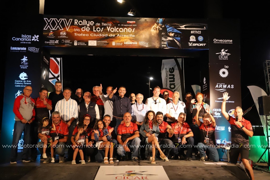 Rally Isla de Los Volcanes, importante salto internacional
