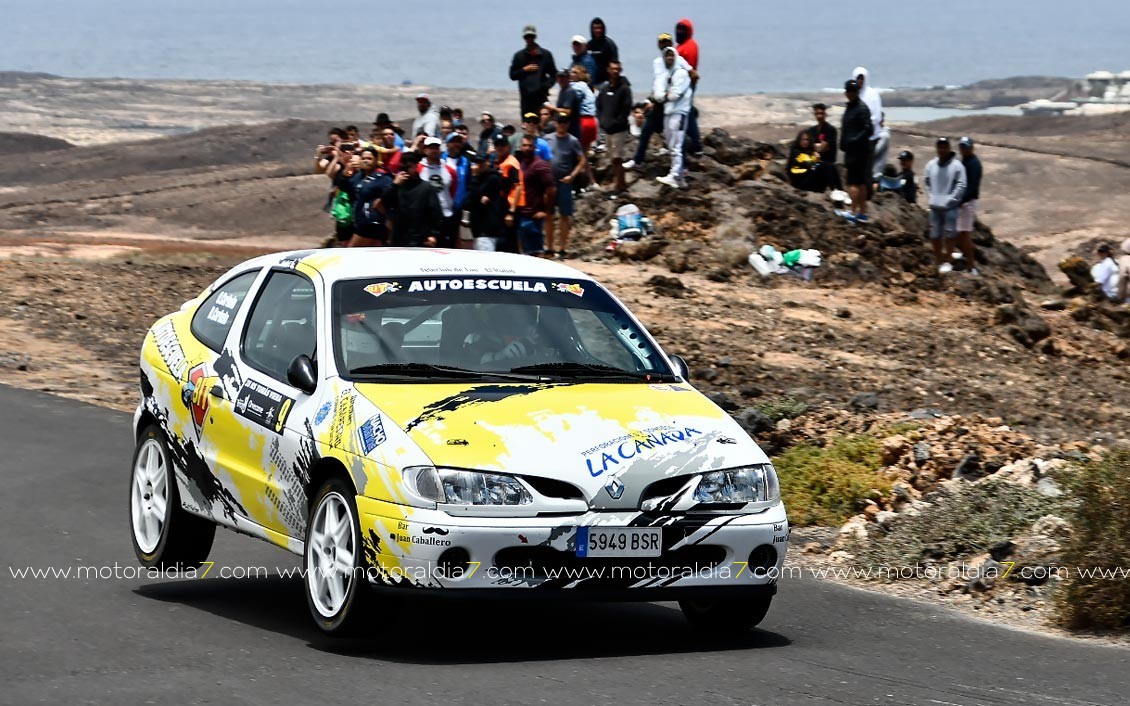 Yeray y Bárbara Lemes ganan en el Rallysprint Tomás Viera