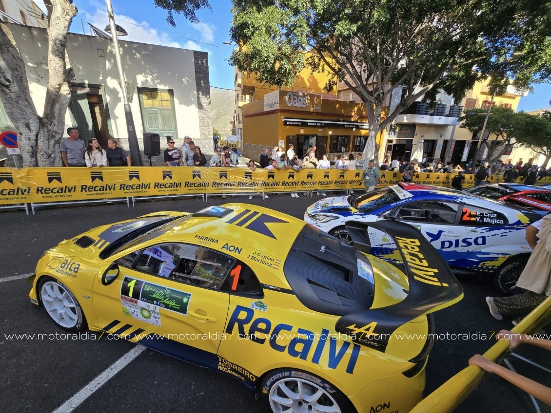 El Rally Villa de Adeje ya está en marcha