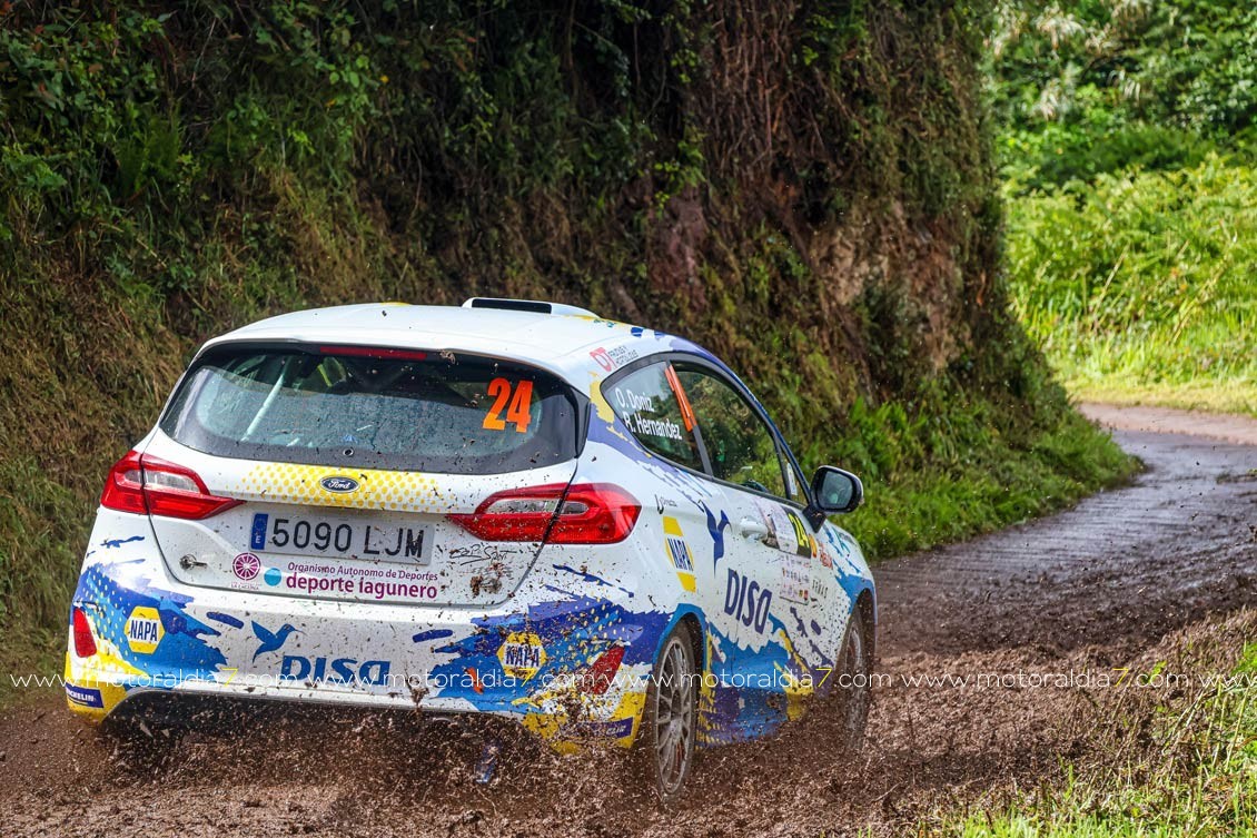 Oscar Dóniz-Rayco Hdez del Programa de Pilotos DISA Copi Sport en Adeje