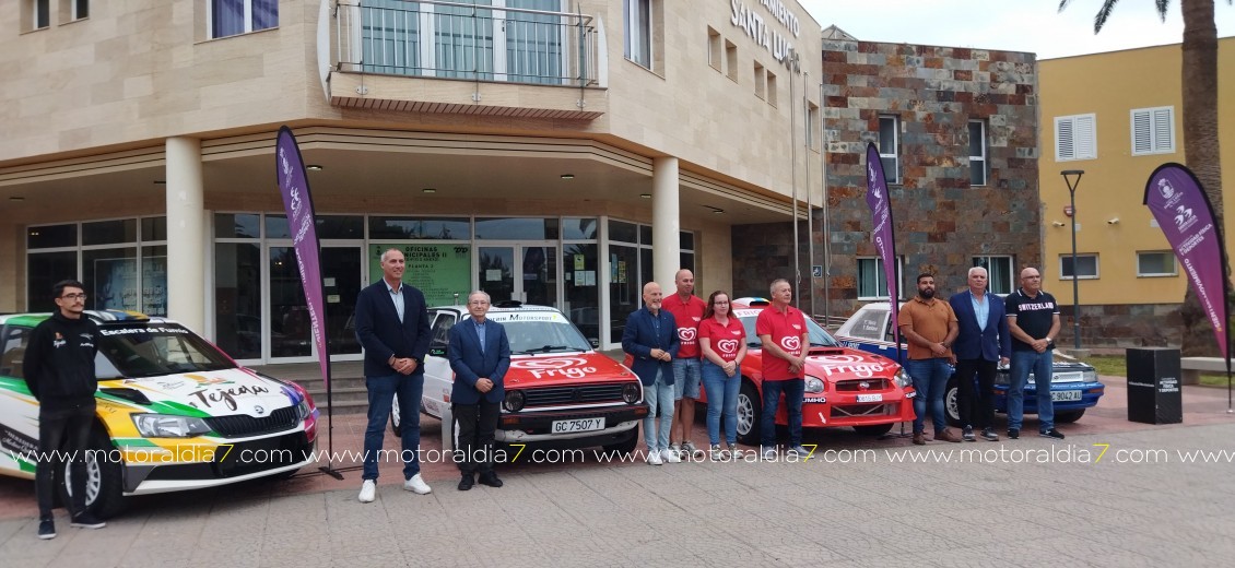 44 vehículos en el Rally de Tierra de Santa Lucía