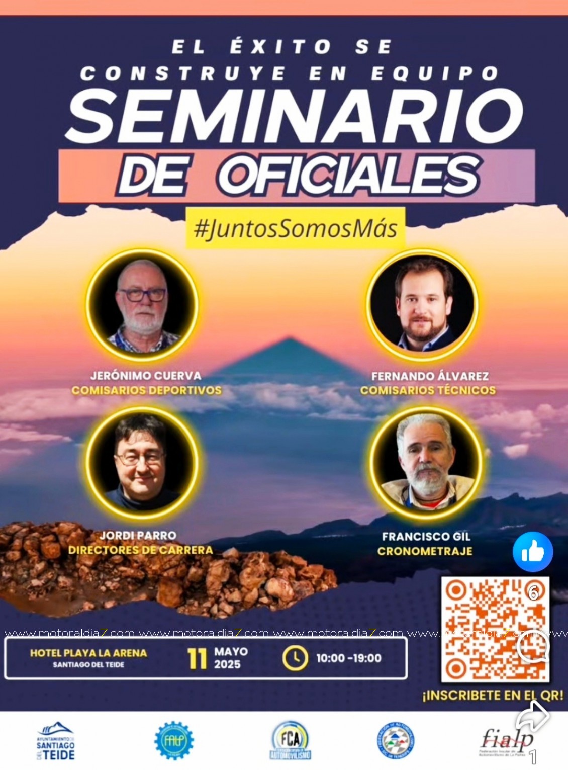 Los oficiales canarios fortalecen su preparación