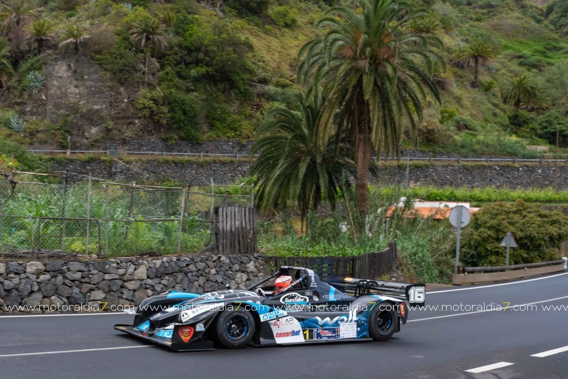 Lauren García, Javier Rodríguez y Juan Carlos Brito, los ganadores en la  Subida Hermigua – La Carbonera