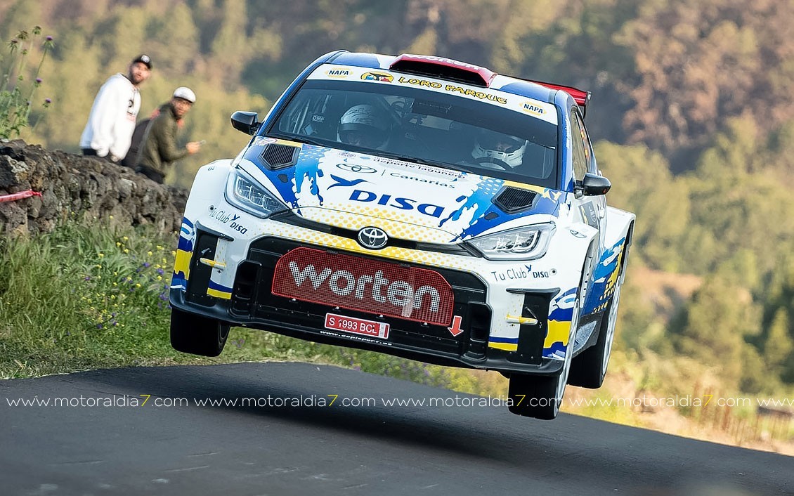 Enrique Cruz y Yeray Mujica, victoria en La Palma