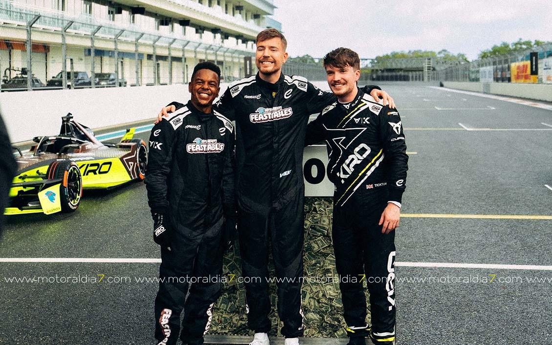MrBeast, se une al equipo CUPRA KIRO de Fórmula E