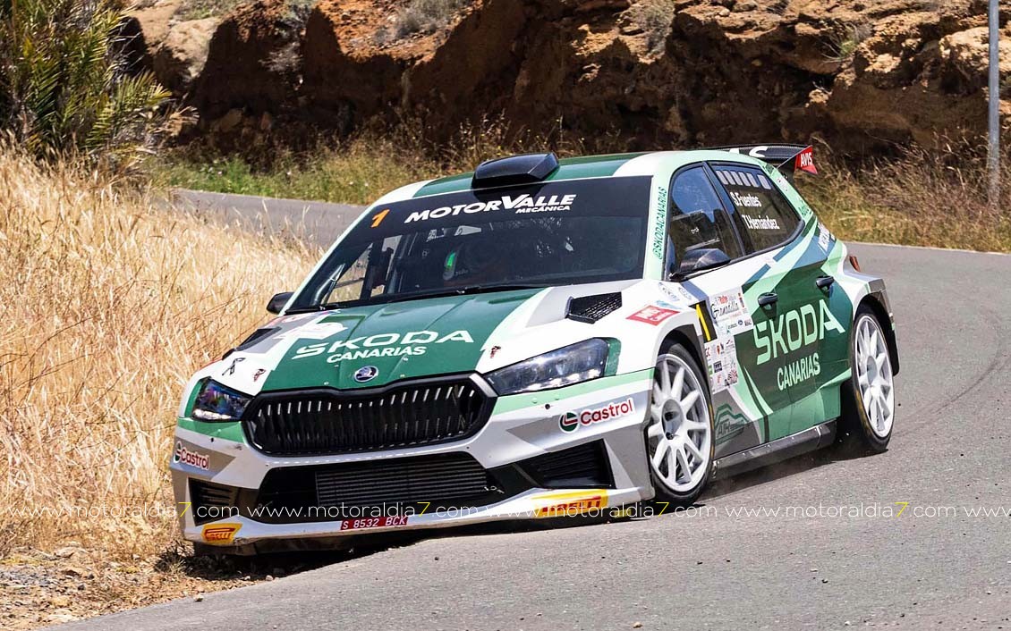 Sergio Fuentes y Teco Hernández, ganadores en el Rally Granadilla