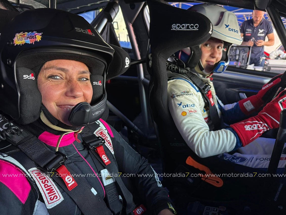 Mujer y Motor de DISA Copi Sport en el Rally Ciudad de La Laguna