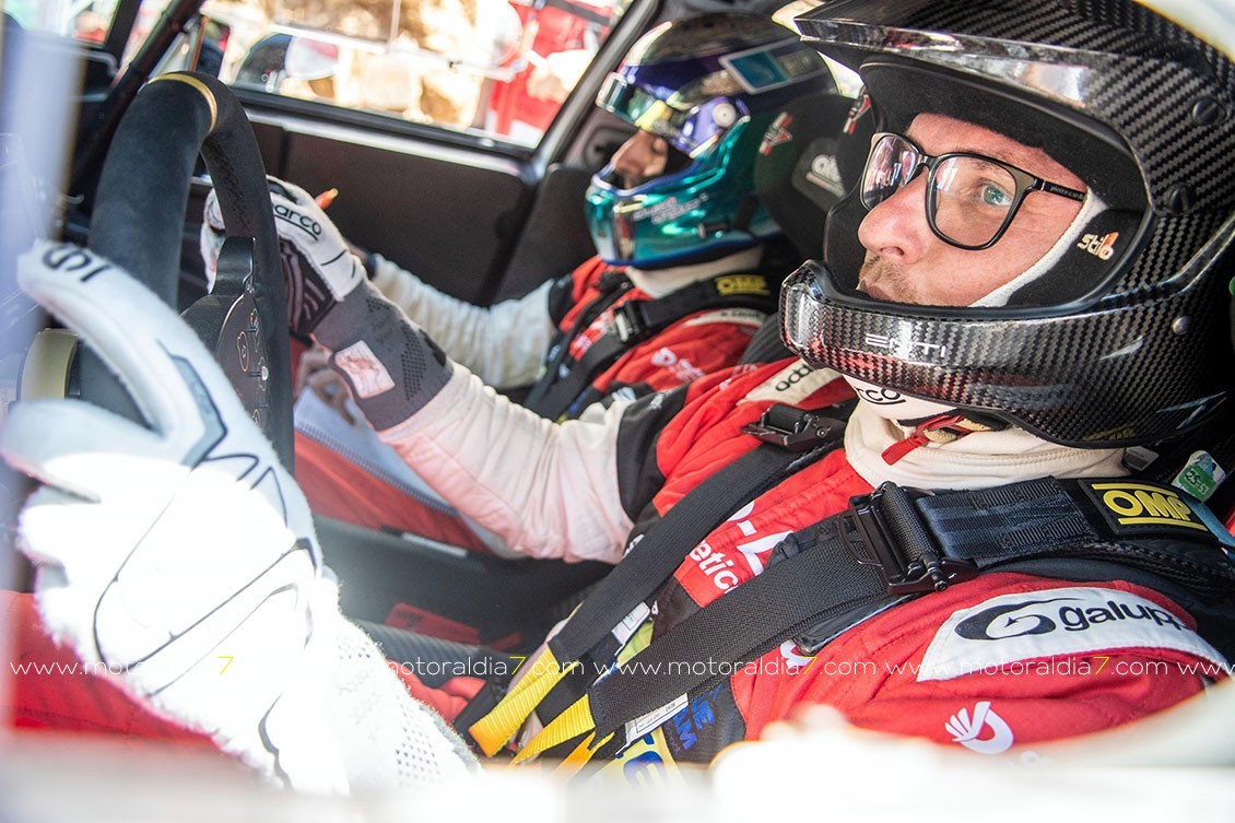 Armide Martín vuelve a ganar el Rally Villa de Teror