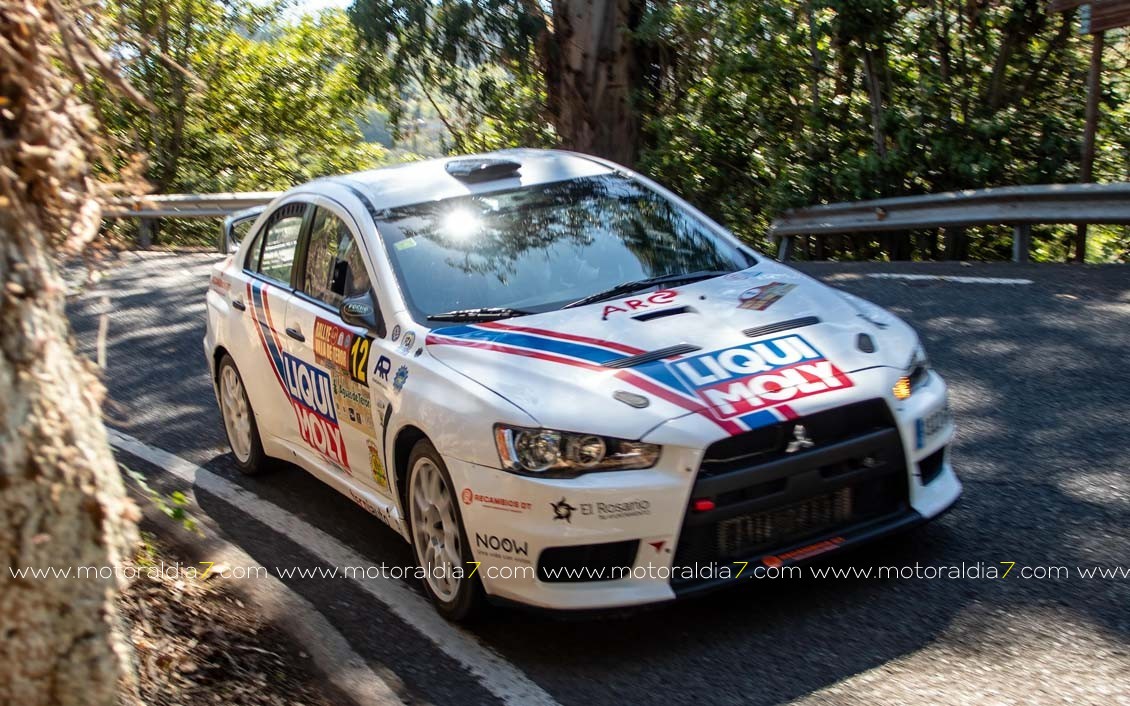 Armide Martín vuelve a ganar el Rally Villa de Teror