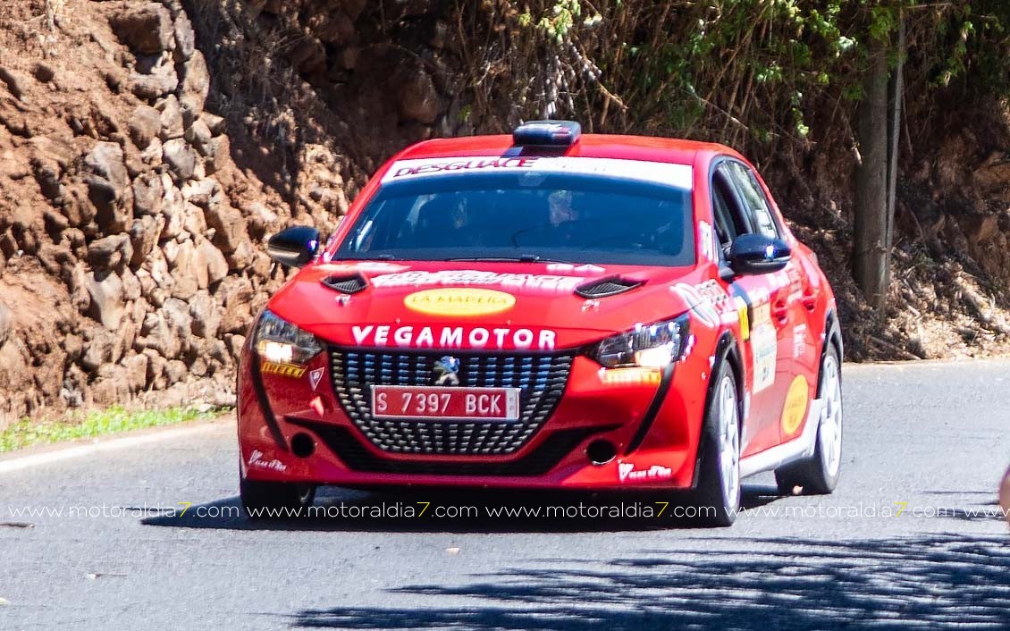 Armide Martín vuelve a ganar el Rally Villa de Teror