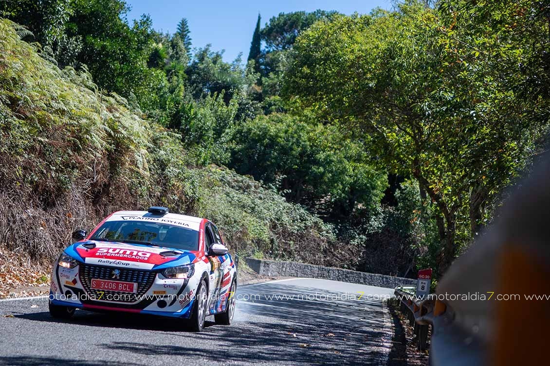 Armide Martín vuelve a ganar el Rally Villa de Teror