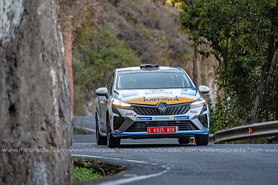 Armide Martín vuelve a ganar el Rally Villa de Teror