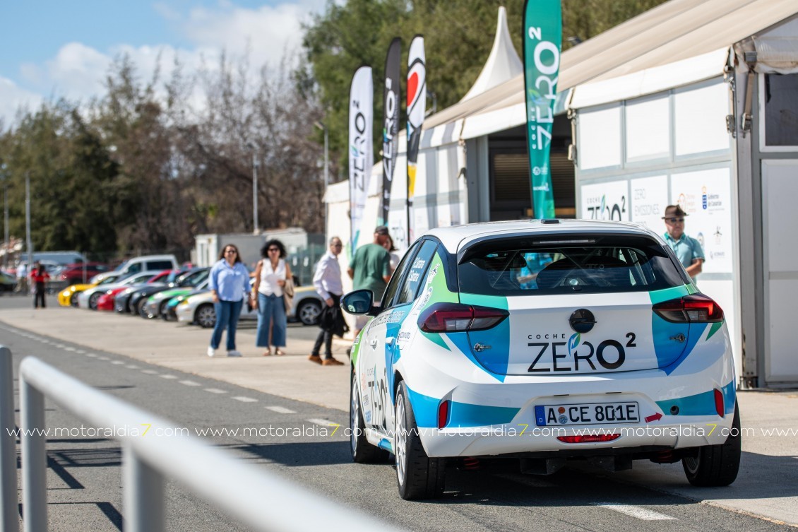 La FCA presenta el primer vehículo 100% eléctrico de competición en las islas