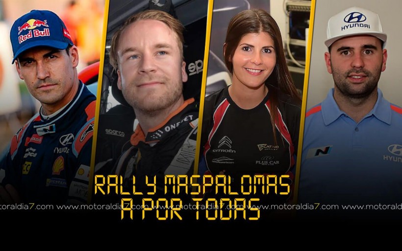 Sordo, Otsberg, Falcón y Pernía podrían estar en el Rally Maspalomas