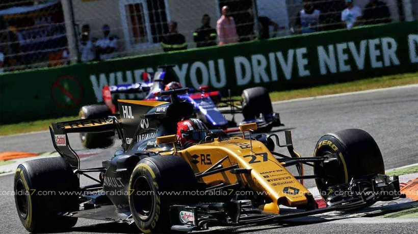Carlos Sainz, en Renault Sport Formula One Team en 2018
