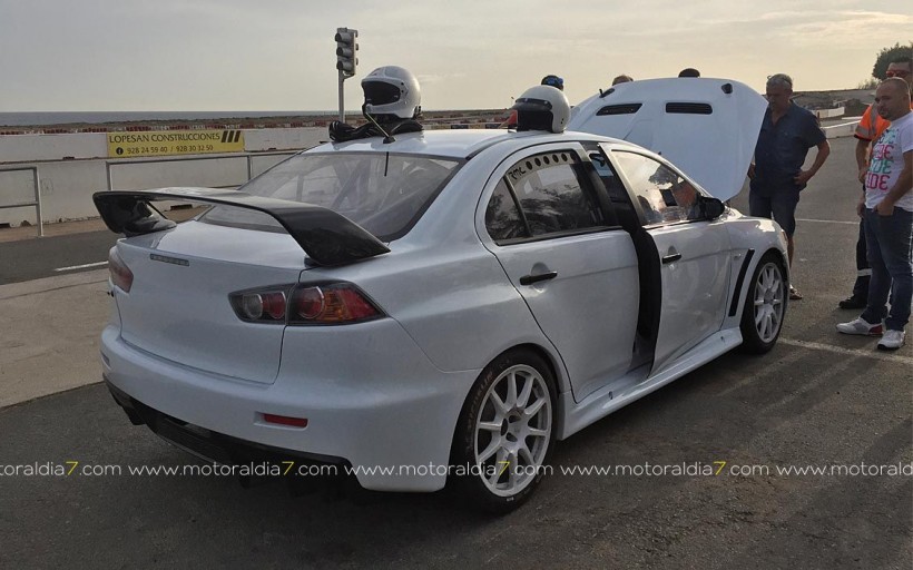 Miguel Cabral ya probó su EVO X N+