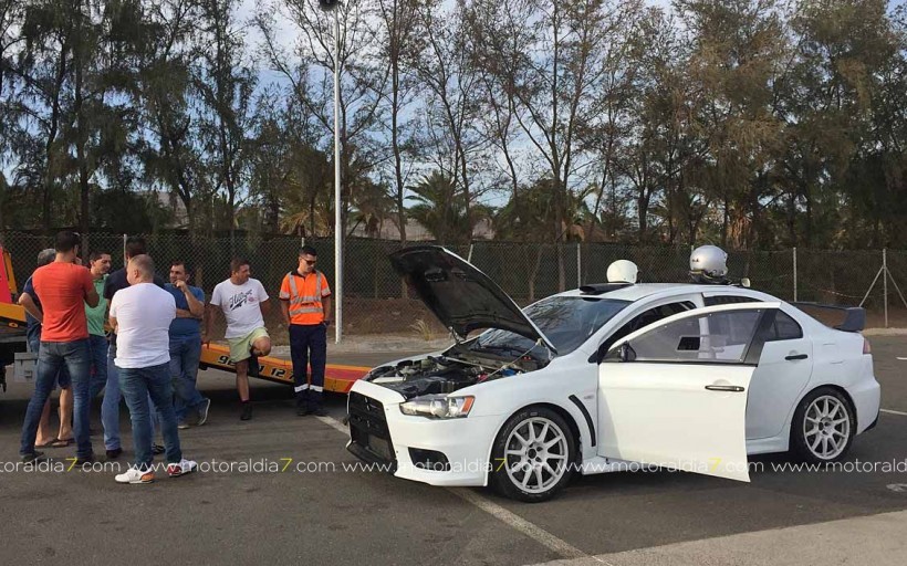 Miguel Cabral ya probó su EVO X N+