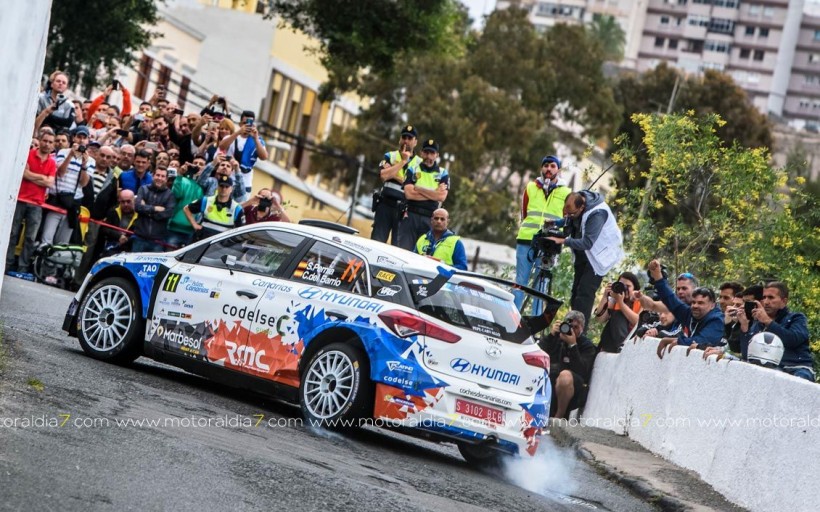 El Rally Islas Canarias sigue subiendo de nivel