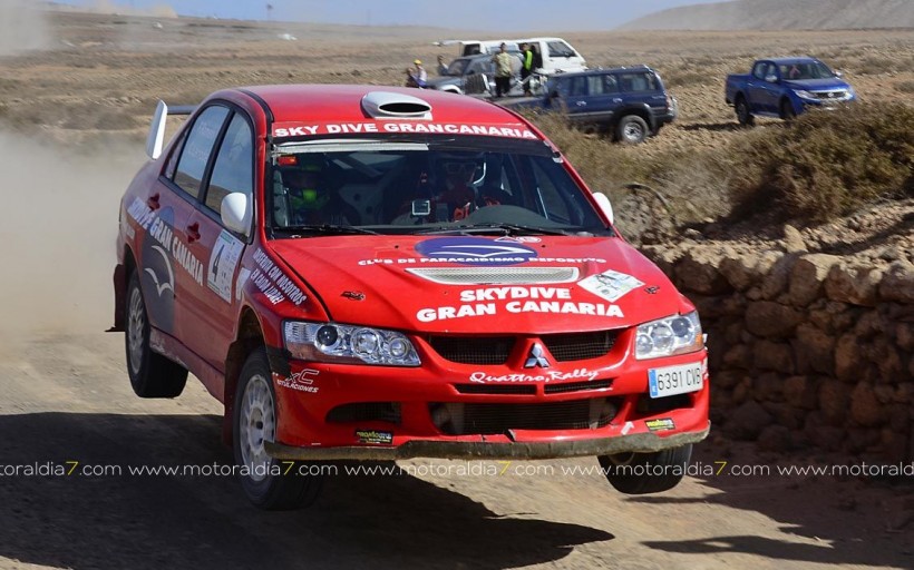 Gran Canaria con la tierra en Rally y Slalom